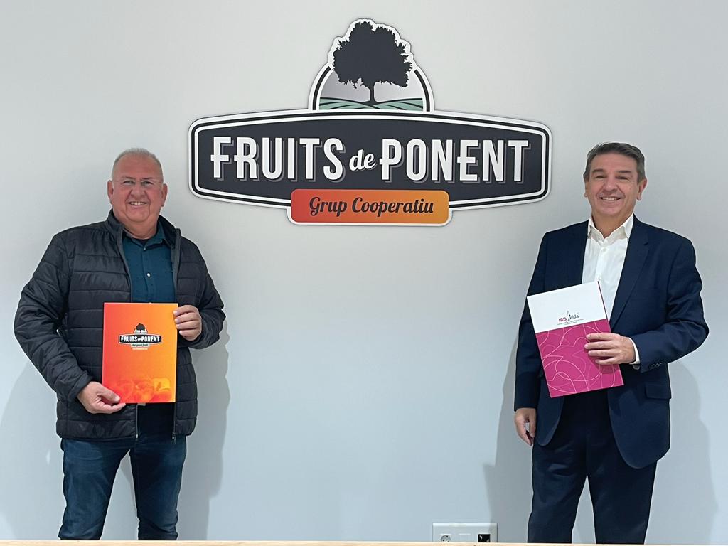 The Fruits de Ponent Cooperative Group has renewed the collaboration agreement with IRBLleida